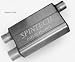 SpinTech | 331SC | Sportsman Split Case Muffler - Inlet: 2-1/2 Inch - Outlet: 2 Inch ...