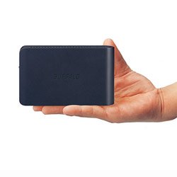 Buffalo Technology LinkStation Mini 500 GB (2 x 250 GB) Compact Shared Network Attached Storage LS-WS500GL/R1 (Black)