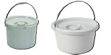 Commode Pail With Lid 12 Quart