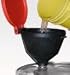 Ultra Tech PF0656 Burp Free Funnel, 100% polyethylene with hinged lid. 5 gallon capac...