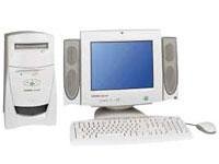 Compaq Presario 5260 - MT - 1 x PII 400 MHz - RAM 64 MB - HDD 1 x 8 GB - DVD - 3D RAGE PRO - Mdm - Win98 - Monitor : none