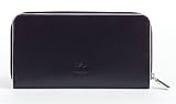 Baekgaard Black and White Vivid Vibrant chic Genuine leather hold everything wallet