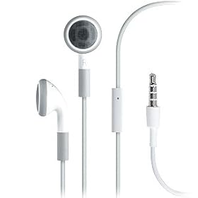 OEM (Original) Apple Headphones Handsfree Headset with Jack Mic for Apple iPod Touch (iTouch) (2nd generation)
