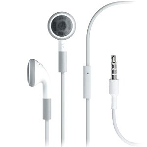OEM (Original) Apple Headphones Handsfree Headset with Jack Mic for AT&T Apple Iphone 3G