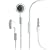 OEM (Original) Apple Headphones Handsfree Headset with Jack Mic for AT&T Apple Iphone 3G
