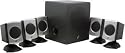 iConcepts 79233N 5.1 Speaker System with Subwoofer (Black)
