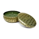 Voluspa Seasons Winesap Apple Spice 3 Wick Candle Tin