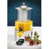 Beverage Dispenser, 3 Gallon Mediterranean - 7High Stainless Base -
