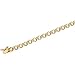 14K White Gold Charm Bracelet - 7 inches