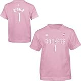 Adidas Houston Rockets Tracy Mcgrady Girls Name And Number T-Shirt Medium