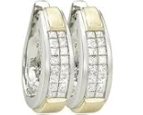 14kt White Gold Bezel Set Diamond Studs (.50 ct. tw.)