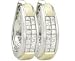 14kt White Gold Bezel Set Diamond Studs (.50 ct. tw.)