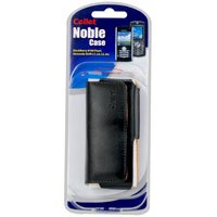 Cellet BlackBerry Pearl 8100 Black Horizontal Noble Case with Cellet Removable Spring & Belt Clip