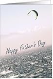 Happy Father's Day Kiteboarding Card