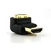 Cablesson� Right-Angle 270 Degree HDMI Adapter - Black