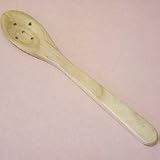 Cherry Wood Spoon with Holes