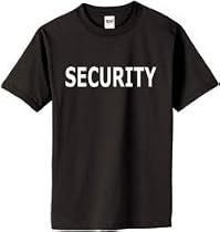 SECURITY T-Shirt -TOP QUALITY - Sizes Youth SM thru Adult 6XL