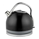 Meyer Prestige Deco Cordless Dome Kettle, Black, 1.5 Litre