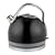 Prestige Deco Cordless Dome Kettle, Black, 1.5 Litre