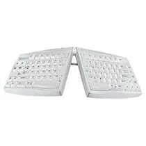 Goldtouch Apple Compatible Keyboard - Keyboard - USB - ergonomic - white