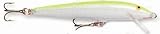 Rapala #5 Original Floating Minnow 2 1/16oz Silver Chart