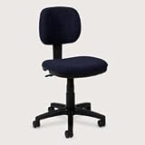 BSXVL610VA19T VL610 Series Swivel Task Chair, Charcoal Fabric/Black Frame