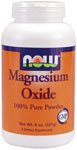Magnesium Oxide by NOW Foods - Minerals (400 mg - 8 oz Powder)