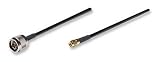 Intellinet Antennenkabel (N-Stecker auf RP-SMA-Stecker, 0,21 dB D&auml;mpfung pro 0,3 m) 7,5 m schwarz