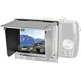 Kaiser Digishield, Folding 3" LCD Hood for Digital Cameras with Touch Scree ....