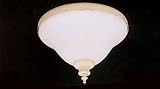 10 inch Center Glass Light Kit Sandstone Finish