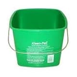 8 Quart Green Kleen-Pail Sanitizing Pail (10-0679) Category: Mop Bucket Wringers