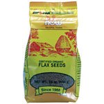 Flax Seed - 1 lb. - Organic, Non-GE, Ships Ground Only