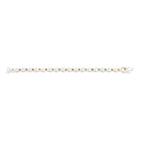 Sterling Silver Citrine Bracelet by A Great Jewelry Co.