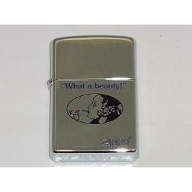 Zippo Lighter - SEXY Babe What a Beauty? Logo ZP 7885a
