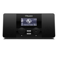 Aluratek AIRMM02F WiFi Internet Radio Alarm Clock with Remote (Black)