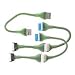 Cables Unlimited Rounded Cable Kit - IDE / EIDE / floppy cable kit - UDMA 66/100/133 ...