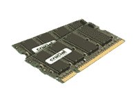 Crucial 2GB Set(2x1GB) 200-Pin PC2 5300 667Mhz SODIMM DDR2 RAM