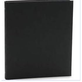 Pina Zangaro Colmar, 11 x 8.5 Non Expanding Post Bound Presentation Book, Portrait - Noir