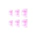 1 set, S/M/L - C- Pink- Earphones Plus Brand, Silicone Replacement Earphone / Earbud Cushions. PLUS Free Sample Pair of Earphones Plus Brand Memory Foam Ear Cushions
