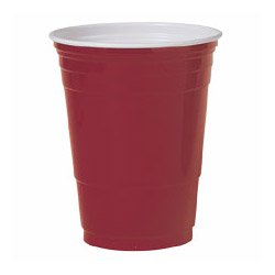 Solo Cup Plastic 16oz. Party Cups