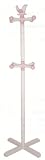 Bird Coat Rack in White and Pink Color Finish