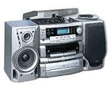 Teac DCD2831 Mini Hi Fi System w/3 Speed Turntable & Dual Cassette Decks