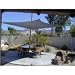 Titan 12 Ft X 12 Ft Square Sun Shade Sail (3.6m X 3.6m) Shading Canopy ~ Sand/beige Color