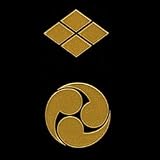 戦国蒔絵シール２個付【信玄・勘助】