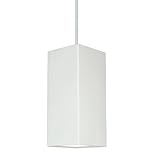 IMAGE OF Gran Timor One Light Pendant Finish: Fog Acrylic, Bulb Type: Fluorescent