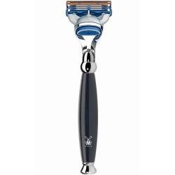 Black Resin Fusion Razor by Muehle