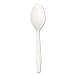 Boardwalk YPH-SW White Full-Length Polystyrene Teaspoon (Case of 1000)