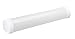 American Fluorescent V8AWMS217E8 South Beach 2-17 Watt Vanity, White Marble Sandblasted Ends with White Acrylic Diffuser