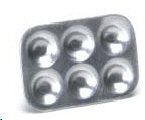 Dollhouse Miniature Aluminum Muffin Baking Tin