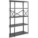 Quantum Storage Systems WR63-1860SG Starter Kit for 63" High 4-Tier Wire Shelving Unit, 18" Width x 60" Length x 63" Height